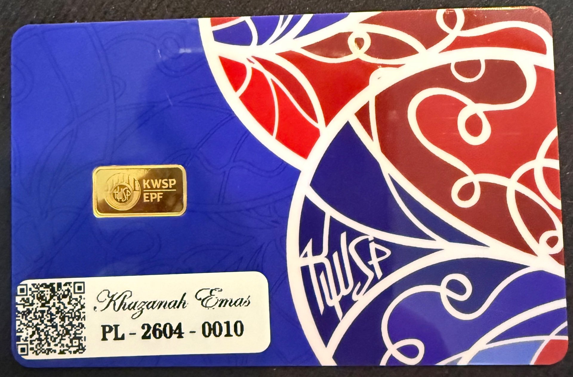 Gold Bar with Certificate (999.9)