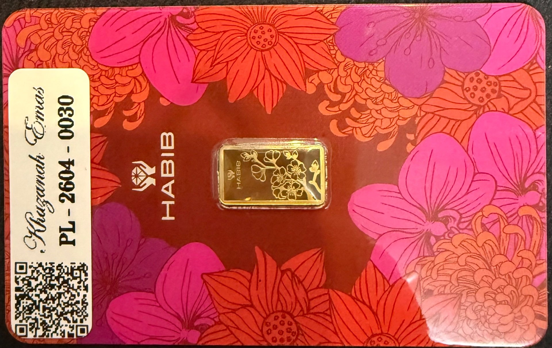 Gold Bar with Certificate (999.9)