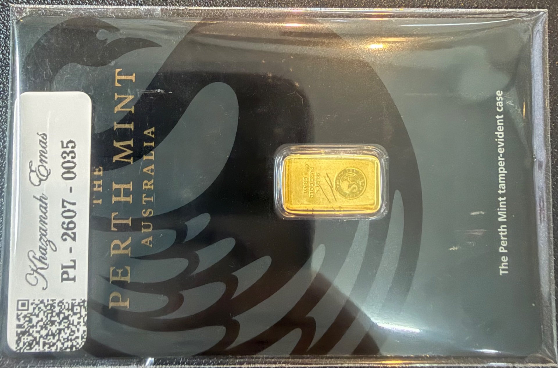 Gold Bar with Certificate (999.9)