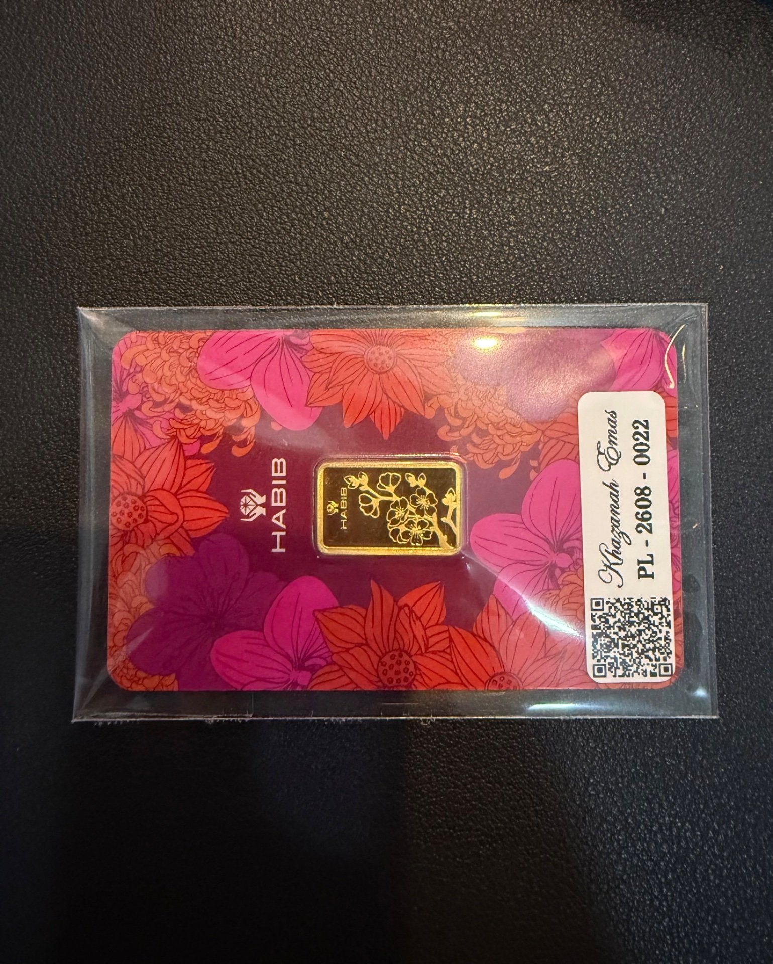 Gold Bar with Certificate (999.9)